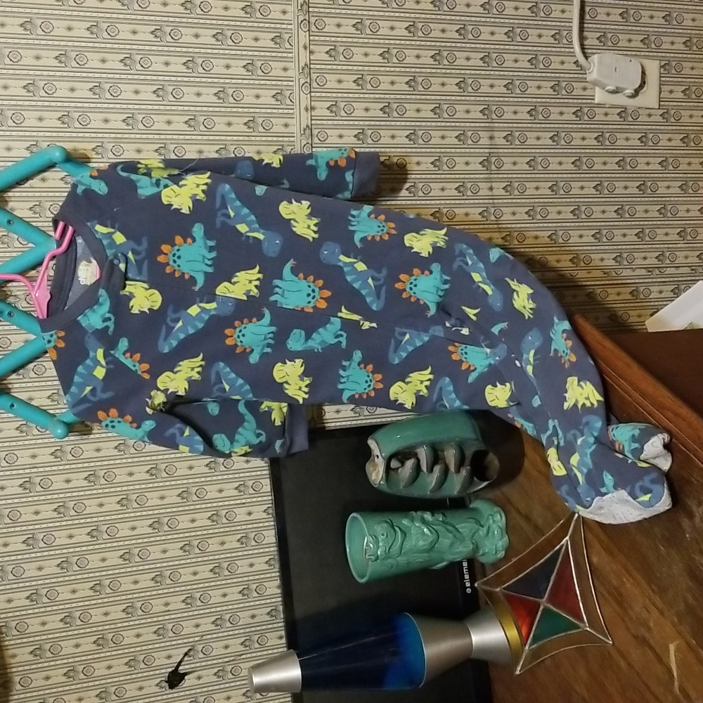 Child of mine pajama onesie with feet. Size 4T